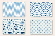 8 Seamless Geometric Vector Patterns, a Pattern Graphic by Alonka's Illustrations (Thumbnail 3 of 4)