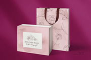 Delicate Roses - Hand Drawn Clipart, a Texture Illustration by Aquarellina (Thumbnail 6 of 15)