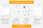 Letter Tracing Activity book ABC, an Education Illustration by Nursery Art (Thumbnail 3 of 10)