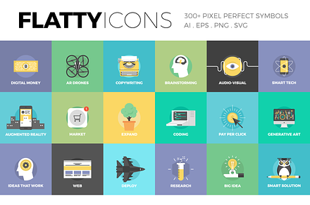 Flatty Icons Collection, an Icon by Anatolii Babii