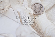 PENCIL ART- Floral line collection, an Illustration by Grace Noboa Illustrations (Thumbnail 2 of 12)