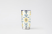 12 Cornflower Bloom Seamless Pattern, a Pattern Graphic by Inknfolly (Thumbnail 6 of 7)