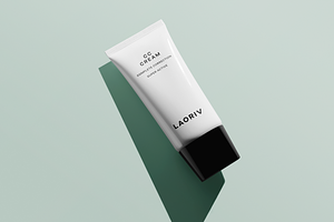 Logo Mockup Face & Hand Cream, a Packaging Mockup by Asylab