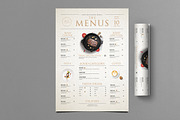 Modern Food Menu, a Flyer Template by monogrph (Thumbnail 3 of 4)