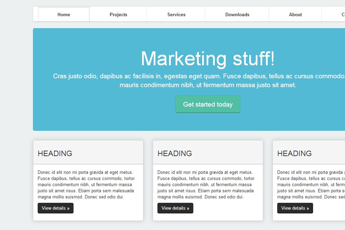 Bootstrap 3.0. WhiteFlatty alt theme, a Bootstrap Template by Bootstraptor (Photo 4 of 4)