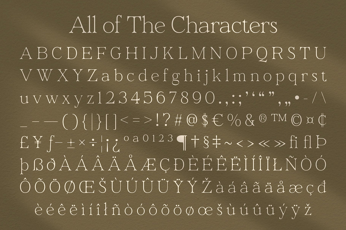 CS Richie Drawn, a Serif Font by Craft Supply Co. (Photo 8 of 8)