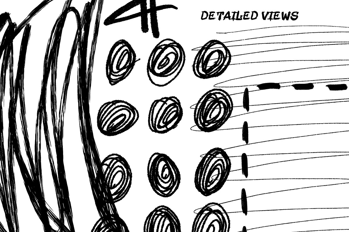 Scribbled Mess Hand Drawn Clipart, an Object Graphic by Heather Green Designs (Photo 3 of 6)