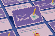 Illustrated task work icon risocards, a Work Illustration by studiomisprint (Thumbnail 7 of 8)