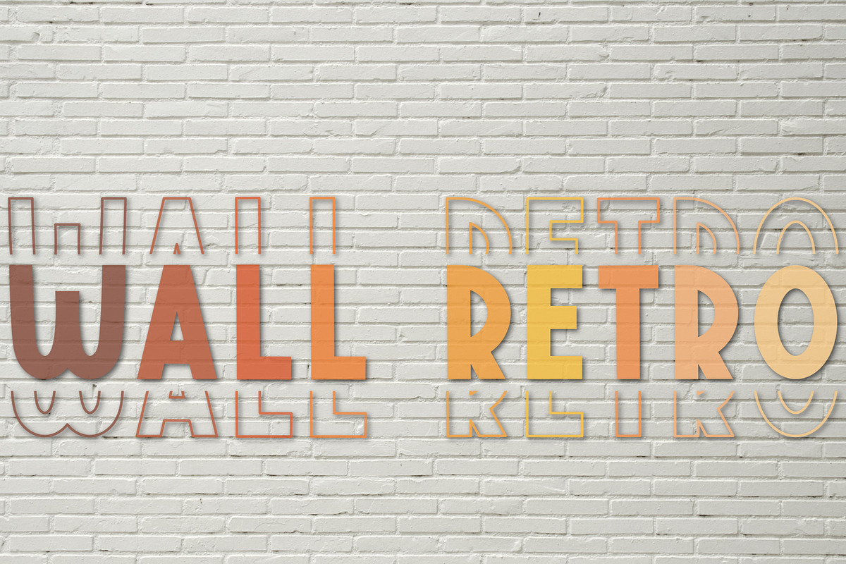 Smilen - Triple stacked, a Sans Serif Font by MaxArt Foundry (Photo 3 of 6)