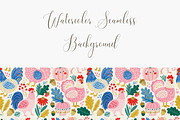 Whimsical Chickens Seamless Pattern, a Pattern Graphic by Pati Charm Studio (Thumbnail 3 of 6)