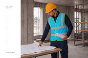 Safety Construction Vest Mockup Set, a Hoody Mockup by Country4k (Thumbnail 3 of 5)