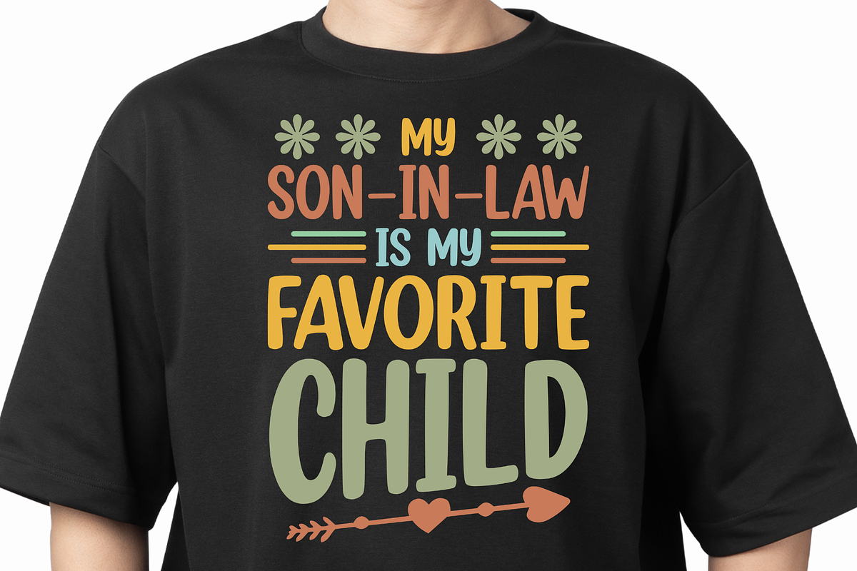 Son In Law T shirt design, a Graphic by Vector Portal (Photo 1 of 9)