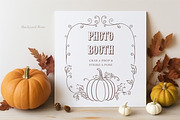 Pumpkin Line Art & Frames, a Decorative Illustration by Backyard Rose (Thumbnail 12 of 13)