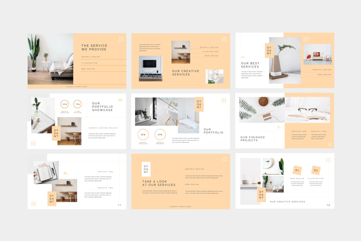 Gygant Minimal Powerpoint, a Presentation Template by desvibes (Photo 3 of 5)