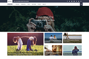 Znews - Magazine Ghost Theme, a Websites & App Template by Weblogtemplates (Thumbnail 1 of 3)