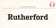 Rutherford, a Serif Font by Device (Thumbnail 5 of 6)