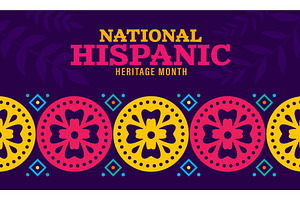Ethnic ornament of heritage month, a Seasonal Illustration by Vector Tradition