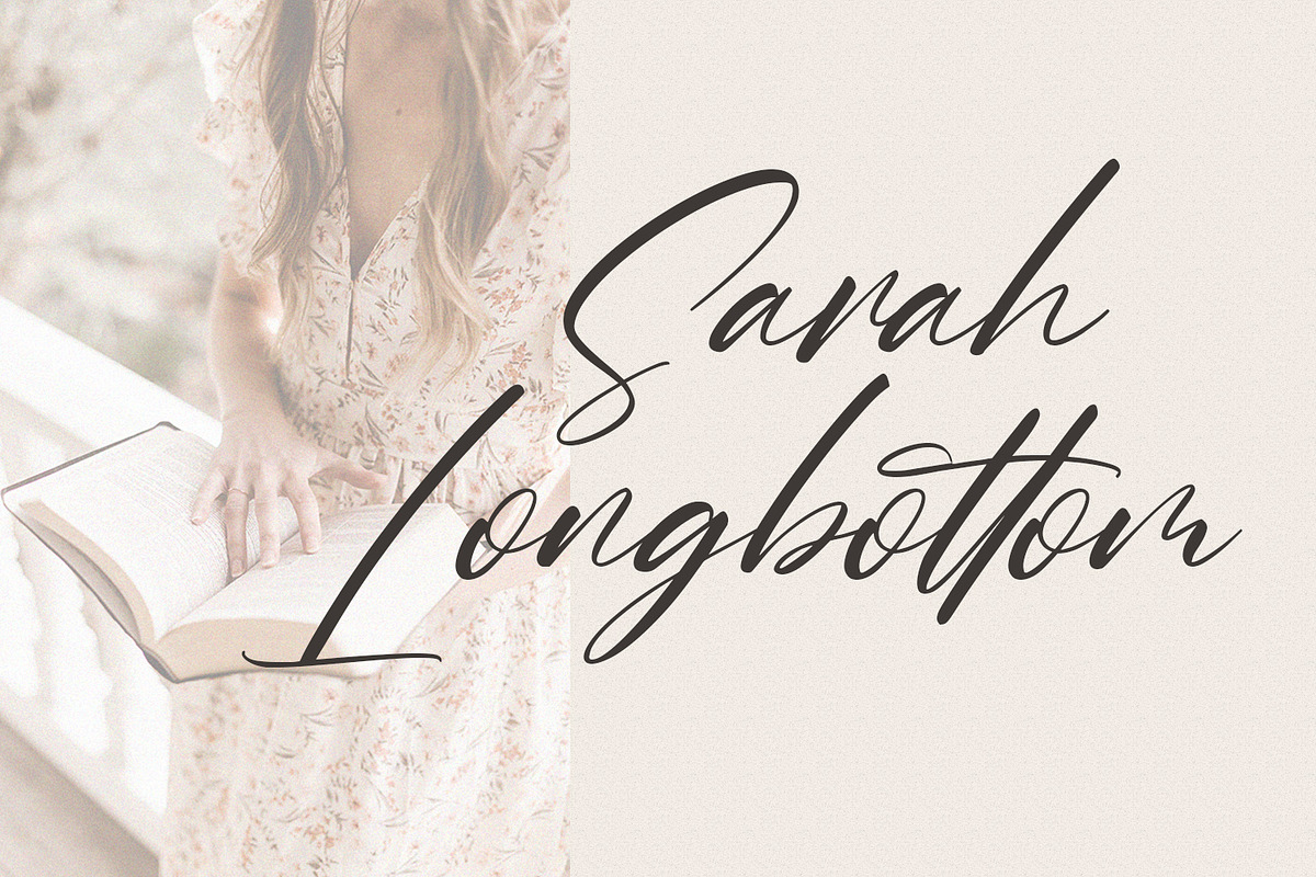 Charlotte Matthew Signature Script F, a Script Font by Maulana Creative (Photo 5 of 10)