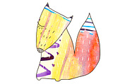 Winter animals set, an Object Graphic by Kotozoid (Thumbnail 5 of 6)