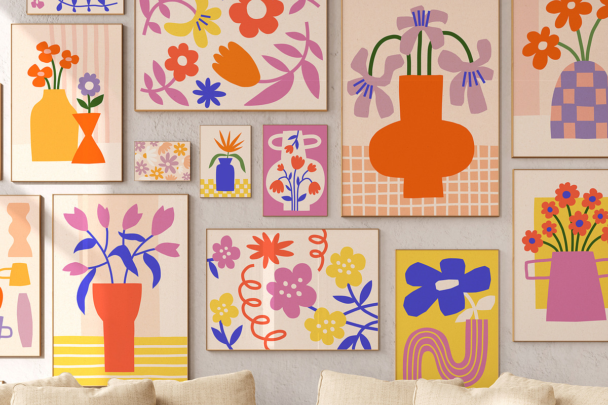 Wall Art Bundle | 449 Vector Posters, an Object Graphic by ArtFM (Photo 12 of 37)