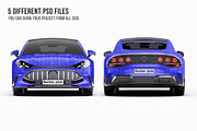 2027 Sport Performance Coupe Set, an Advertising Mockup by Halal Graphic Studio (Thumbnail 8 of 12)