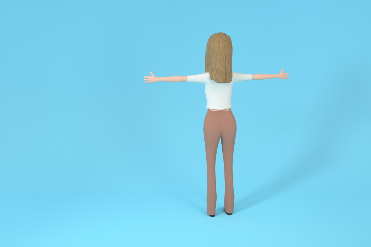 Female Character Lucy, a Characters & Person 3D Model by 3DTreatment (Photo 19 of 32)