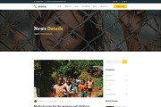 KHUDA Non-Profit PSD Template, a Landing Page Template by Andit themes (Thumbnail 14 of 15)