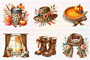 Autumn Clipart Collection, an Illustration by CreationArt (Thumbnail 5 of 5)