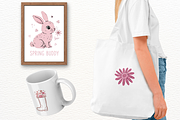 Whimsical Soft Pink Spring, an Illustration by Markicha Art (Thumbnail 6 of 7)