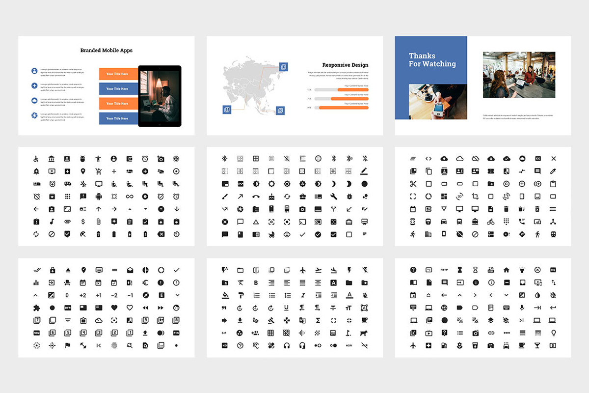 Koni : Digital Marketing Powerpoint, a Presentation Template by Punkl Camp (Photo 5 of 9)