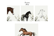 Freedom. Hand painted - horses., an Animal Illustration by Youksy (Thumbnail 7 of 8)