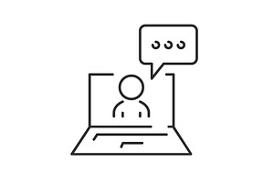 webinar or conference icon