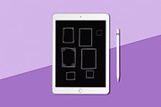 30 Frame Brushes for Procreate App, a Brush Add-On by Molly Jacques (Thumbnail 6 of 6)