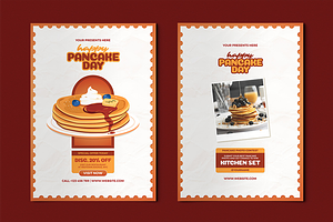 Pake - National Pancake Day Flyer