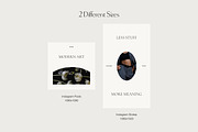 CANVA PS Instagram Templates Posts, a Social Media Template by Love Radiation Studio (Thumbnail 9 of 16)