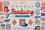 Roadwing Branding Kit, a Branding & Logo Template by Refolve Design (Thumbnail 1 of 25)