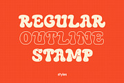 Weird Genius Fontvv- Groovy Font, a Handwritten Font by ariodsgn (Thumbnail 6 of 9)