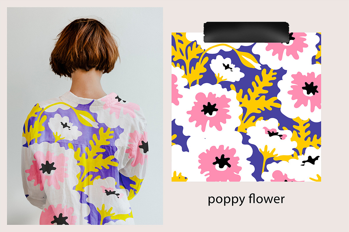 Front garden | patterns pack, a Pattern Graphic by Nastya Tkachova (Photo 7 of 8)
