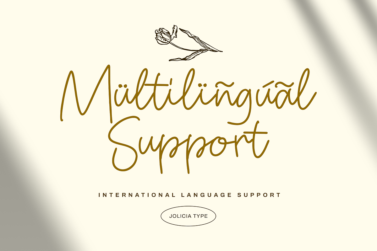 Amigos Line | Handwritten Font, a Handwritten Font by Jolicia Type (Photo 8 of 10)