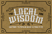 Wooden Bridge - Vintage Display Font, a Serif Font by PutraCetol Studio (Thumbnail 2 of 11)