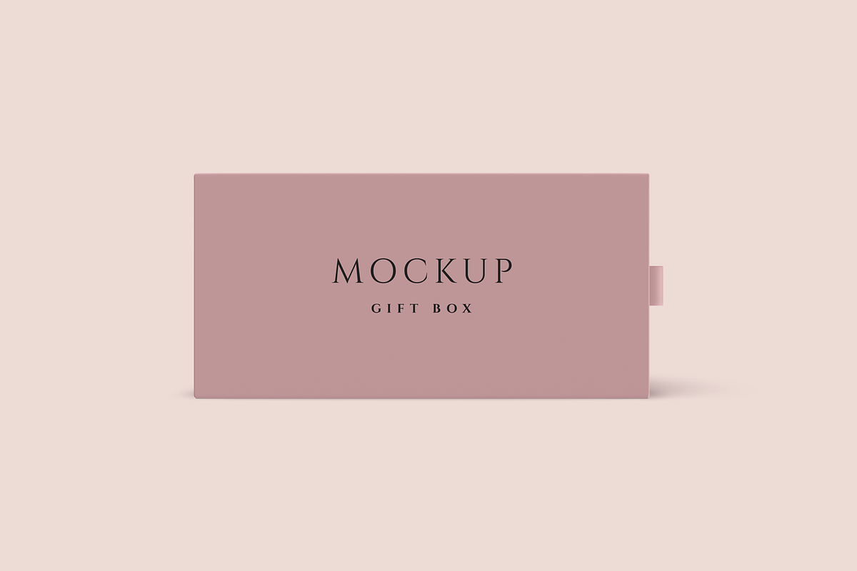 Gift Box Mockup - Size 6, a Product Mockup by Mockupdaddy (Photo 3 of 6)