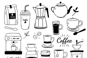 Cafe And Coffee House Pattern