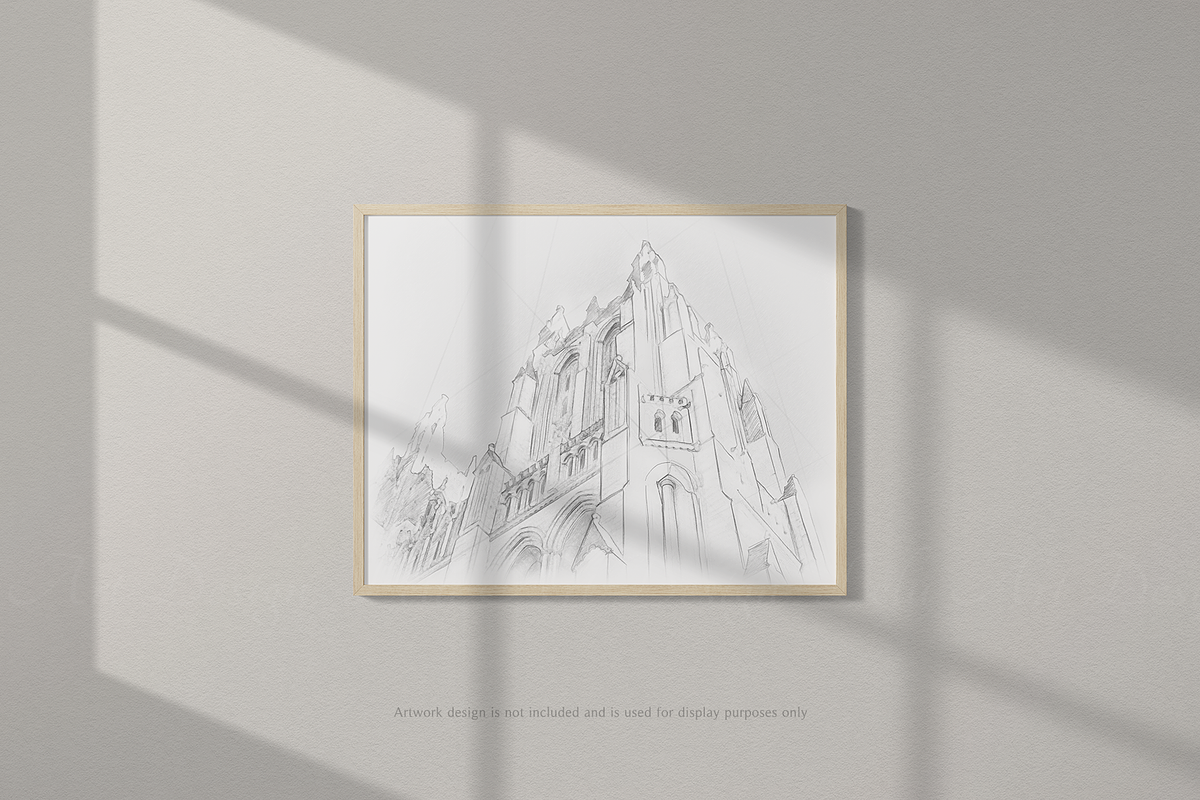 11x14 Frame Mockup Landscape, a Household Mockup by Lelu Art Design (Photo 4 of 11)