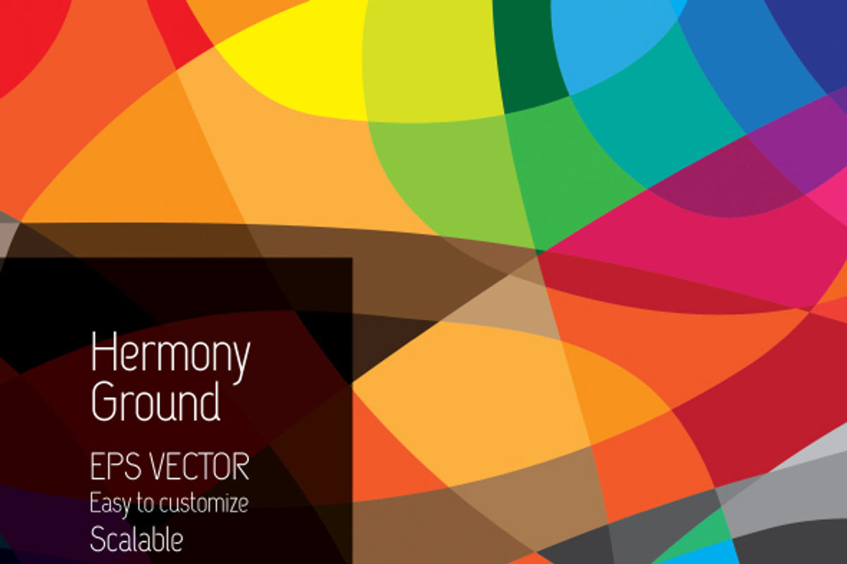 Harmony of colour, a Pattern Graphic by handart