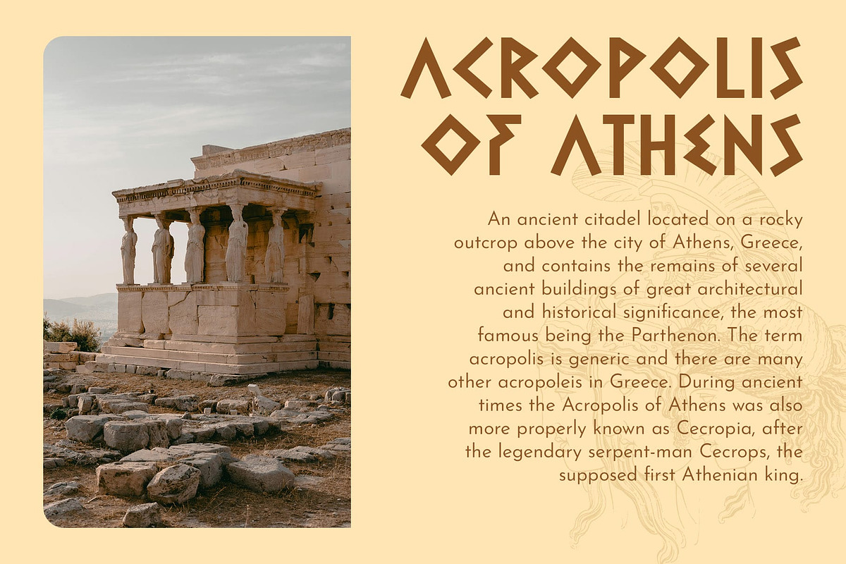 CS Hunger – Ancient Greek Font, a Sans Serif Font by Craft Supply Co. (Photo 4 of 8)