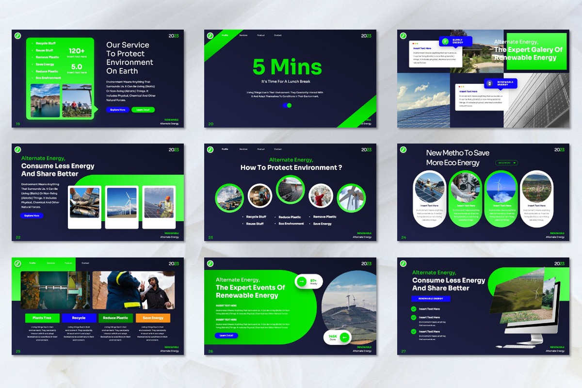 Neopower -Alternate Power Keynote, a Presentation Template by Dhabee (Photo 8 of 8)