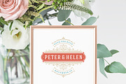 18 Wedding Logos and Badges, a Branding & Logo Template by Vasya Kobelev (Thumbnail 4 of 14)