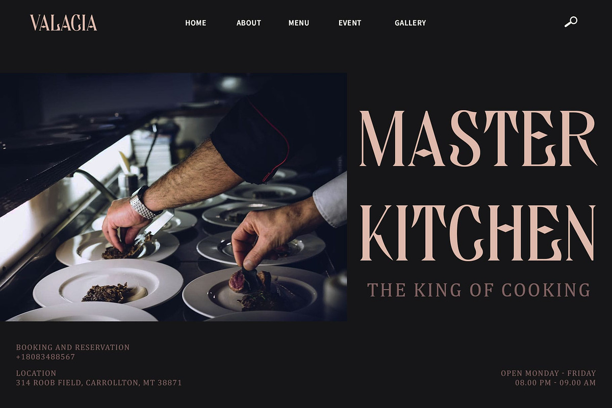 Valacia – Display Serif, a Serif Font by Craft Supply Co. (Photo 8 of 8)