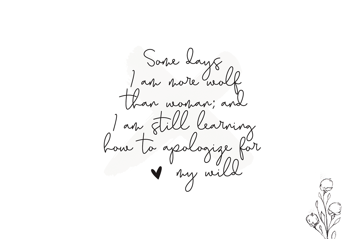Earthy - A Handwritten Script Font preview 6