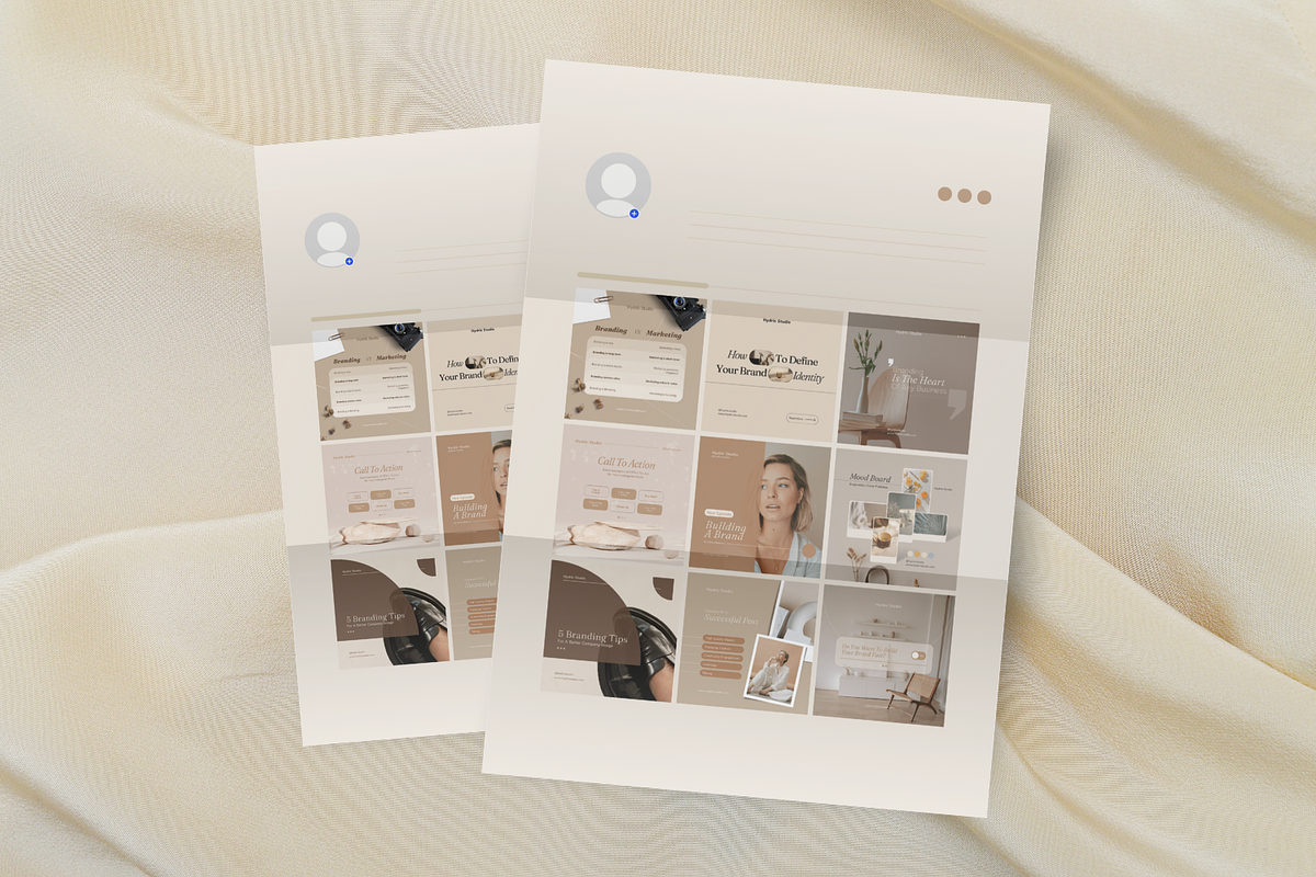 Instagram Coach | CANVA PS, a Social Media Template by Hydric Design (Photo 6 of 9)